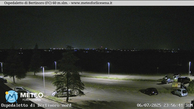 time-lapse frame, Ospedaletto di Bertinoro webcam
