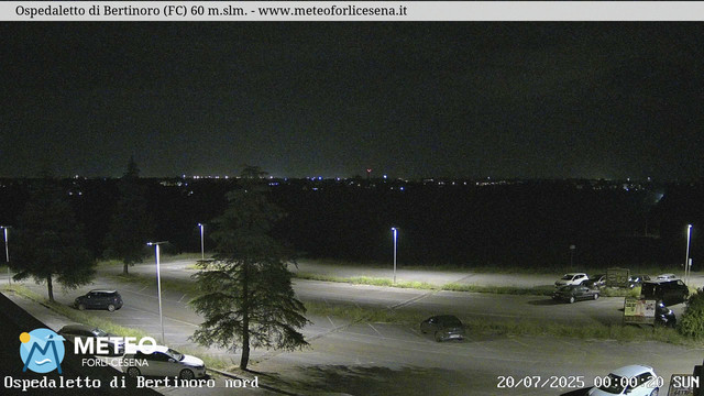 time-lapse frame, Ospedaletto di Bertinoro webcam
