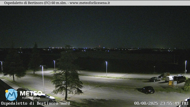time-lapse frame, Ospedaletto di Bertinoro webcam