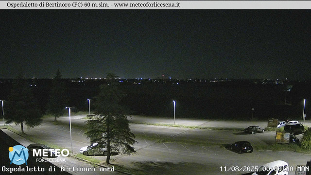 time-lapse frame, Ospedaletto di Bertinoro webcam