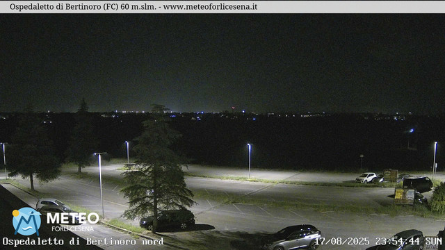 time-lapse frame, Ospedaletto di Bertinoro webcam