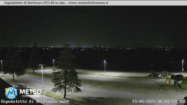 time-lapse frame, Ospedaletto di Bertinoro webcam