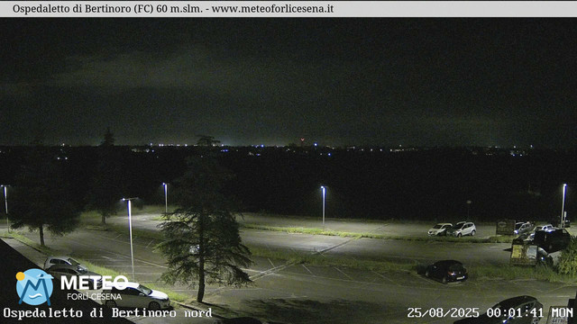 time-lapse frame, Ospedaletto di Bertinoro webcam
