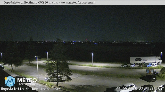 time-lapse frame, Ospedaletto di Bertinoro webcam