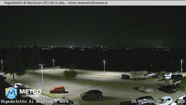 time-lapse frame, Ospedaletto di Bertinoro webcam