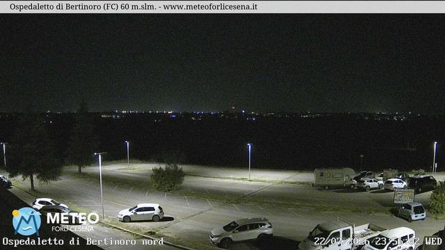 time-lapse frame, Ospedaletto di Bertinoro webcam