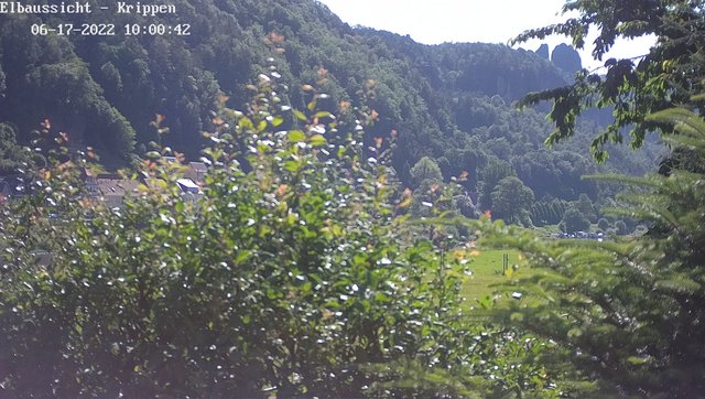 time-lapse frame, Webcam in Bad Schandau Sächsische Schweiz webcam