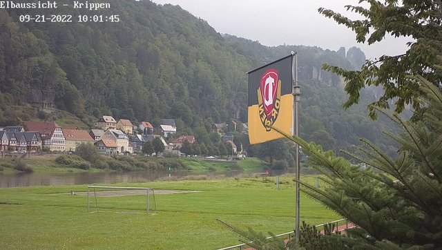 time-lapse frame, Webcam in Bad Schandau Sächsische Schweiz webcam