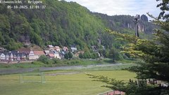 view from Webcam in Bad Schandau Sächsische Schweiz on 2025-05-10