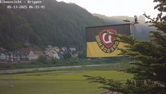 view from Webcam in Bad Schandau Sächsische Schweiz on 2025-05-13