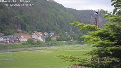view from Webcam in Bad Schandau Sächsische Schweiz on 2025-05-22