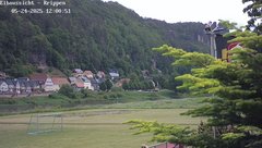 view from Webcam in Bad Schandau Sächsische Schweiz on 2025-05-24