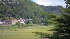 view from Webcam in Bad Schandau Sächsische Schweiz on 2025-05-27
