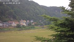 view from Webcam in Bad Schandau Sächsische Schweiz on 2025-07-12