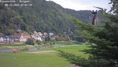 view from Webcam in Bad Schandau Sächsische Schweiz on 2025-08-27