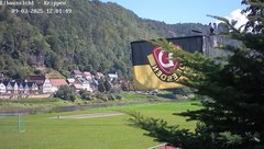 view from Webcam in Bad Schandau Sächsische Schweiz on 2025-09-03