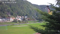 view from Webcam in Bad Schandau Sächsische Schweiz on 2025-09-10