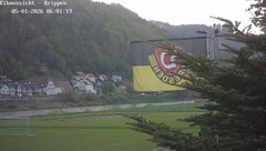view from Webcam in Bad Schandau Sächsische Schweiz on 2026-05-01
