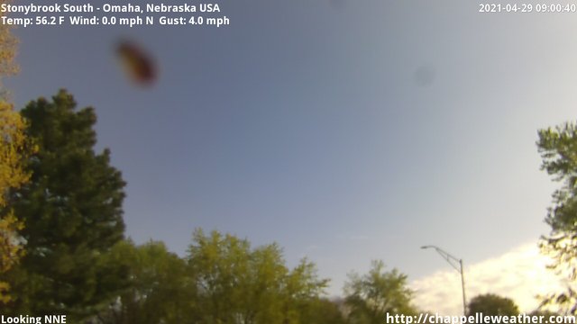 time-lapse frame, Stoneybrook South webcam