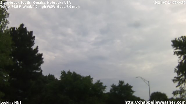 time-lapse frame, Stoneybrook South webcam