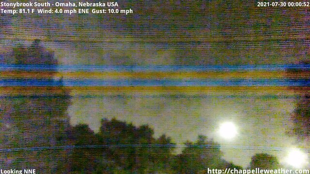 time-lapse frame, Stoneybrook South webcam
