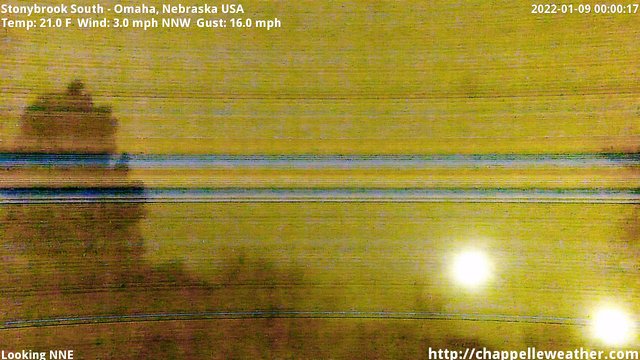 time-lapse frame, Stoneybrook South webcam