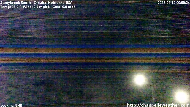 time-lapse frame, Stoneybrook South webcam