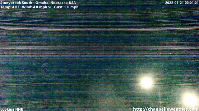time-lapse frame, Stoneybrook South webcam