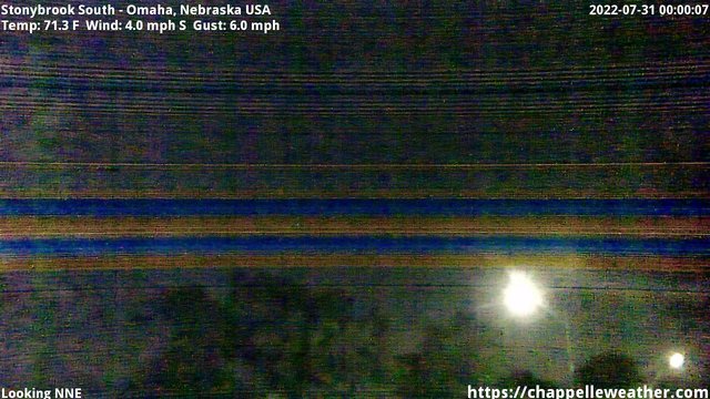 time-lapse frame, Stoneybrook South webcam