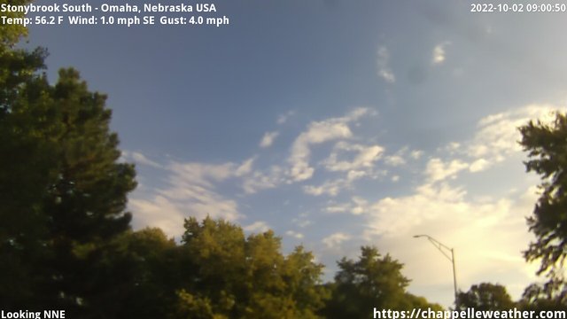 time-lapse frame, Stoneybrook South webcam
