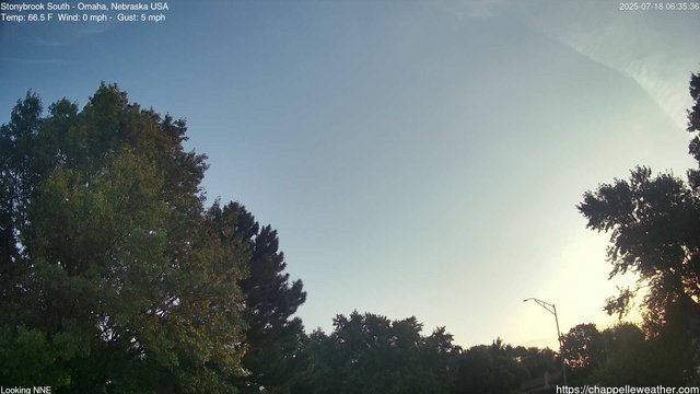 time-lapse frame, Stoneybrook South webcam