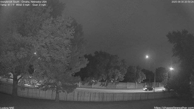 time-lapse frame, Stoneybrook South webcam