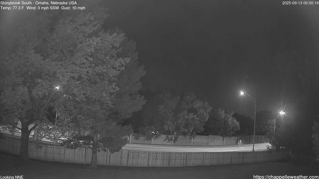 time-lapse frame, Stoneybrook South webcam