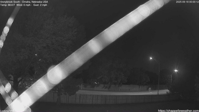 time-lapse frame, Stoneybrook South webcam