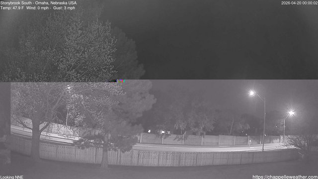 time-lapse frame, Stoneybrook South webcam