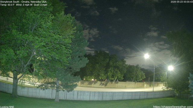 time-lapse frame, Stoneybrook South webcam