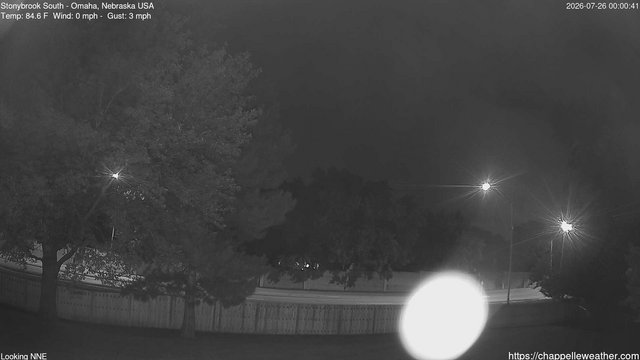 time-lapse frame, Stoneybrook South webcam