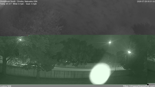 time-lapse frame, Stoneybrook South webcam