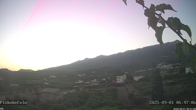 time-lapse frame, PKweather webcam