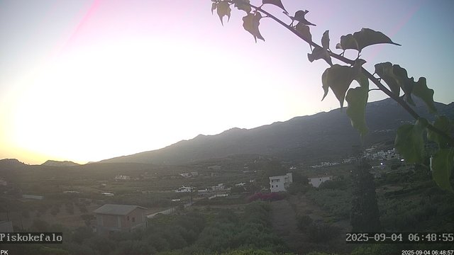 time-lapse frame, PKweather webcam