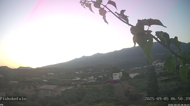 time-lapse frame, PKweather webcam
