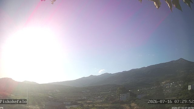 time-lapse frame, PKweather webcam