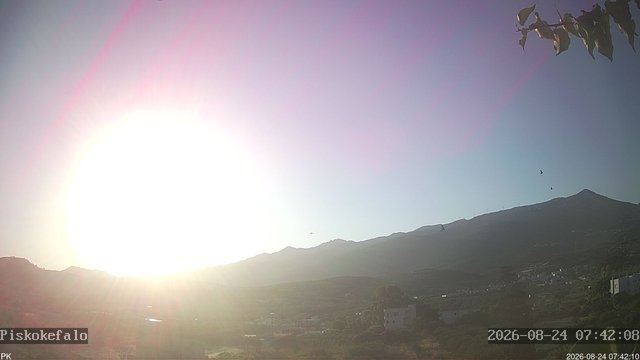 time-lapse frame, PKweather webcam
