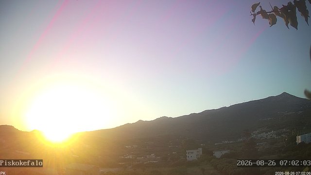 time-lapse frame, PKweather webcam