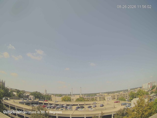 view from University Place Apartments - West Weather on 2026-08-26