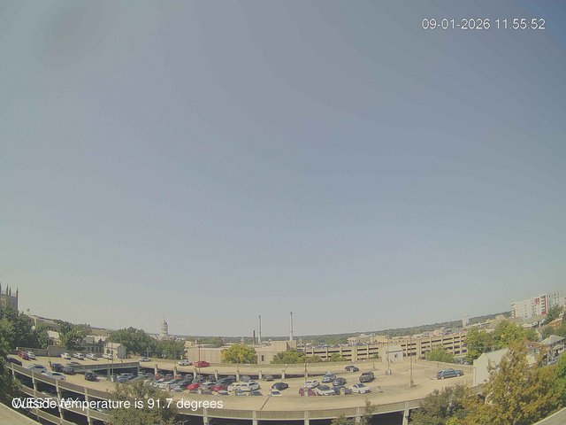 view from University Place Apartments - West Weather on 2026-09-01