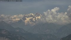 view from Alpe di Mera - Panorama Monte Rosa on 2025-06-25