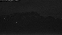 view from Alpe di Mera - Panorama Monte Rosa on 2025-07-01