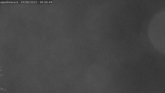 time-lapse frame, Alpe di Mera - Panorama Monte Rosa webcam