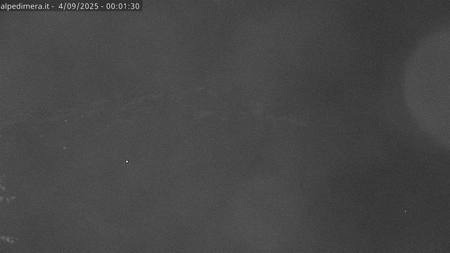 time-lapse frame, Alpe di Mera - Panorama Monte Rosa webcam